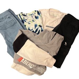 Boys 11/12 Abercrombie 5 Item Bundle